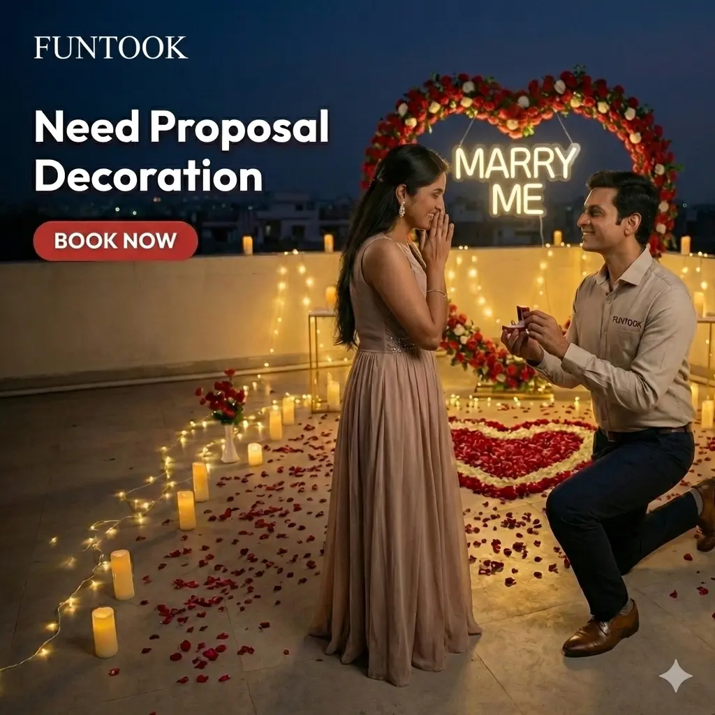 Wedding decoration services by Funtook