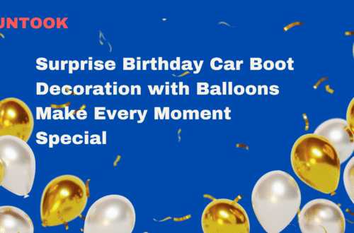 Surprise Birthday Car Boot Decoration with Balloons Make Every Moment Special