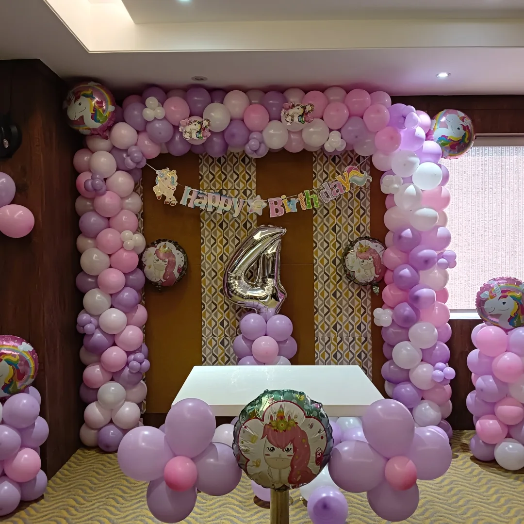 Unicorn theme Birthday decoration