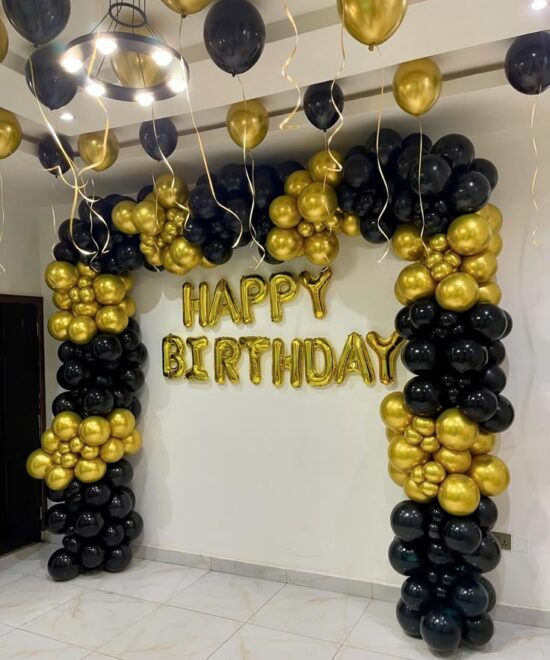 Balloon decoration services