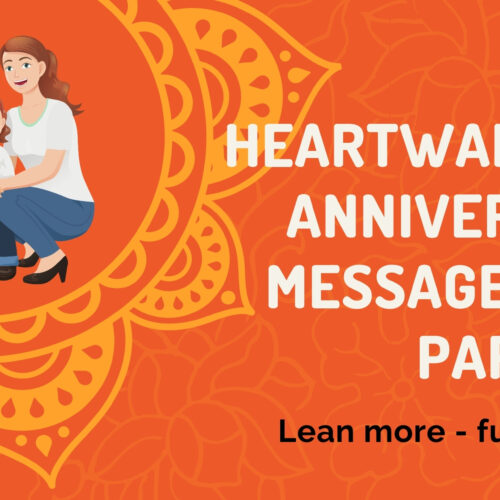 Heartwarming Anniversary Messages for Parents